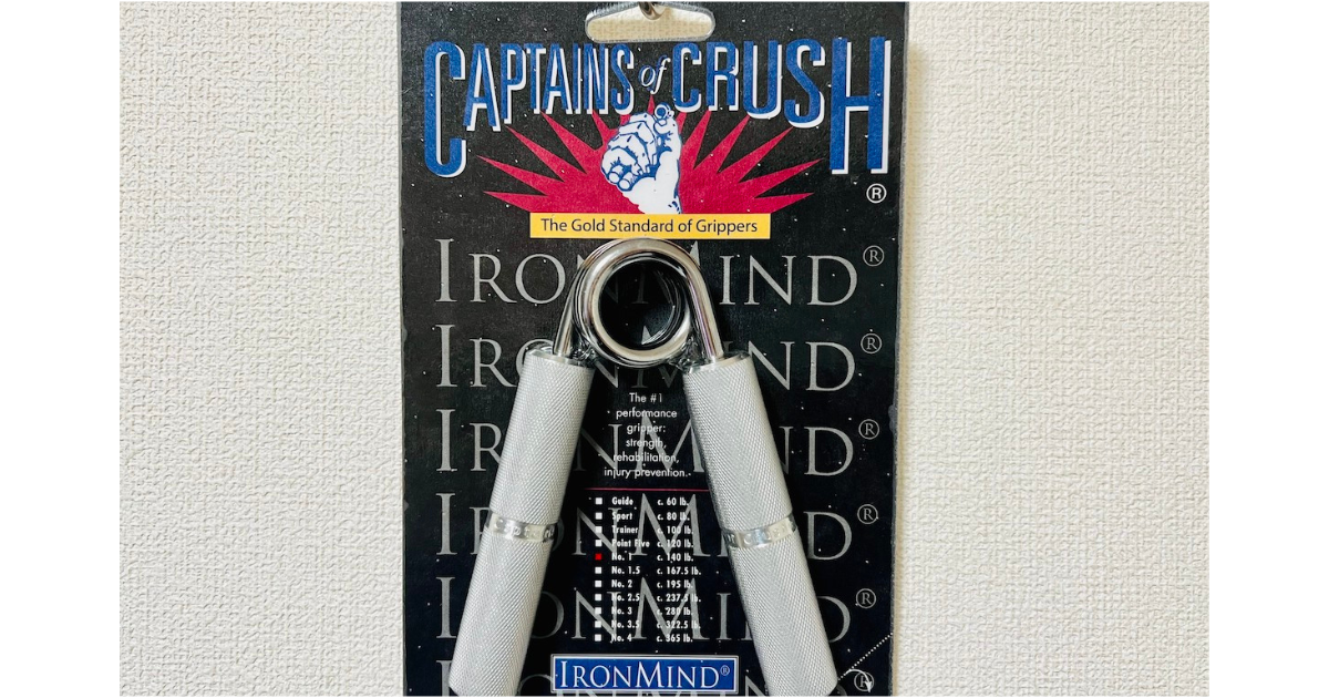 IRONMIND COC No.3 ハンドグリッパー IRONMIND ハンドグリッパー キャプテンズ オブ クラッシュ [ No.3_約